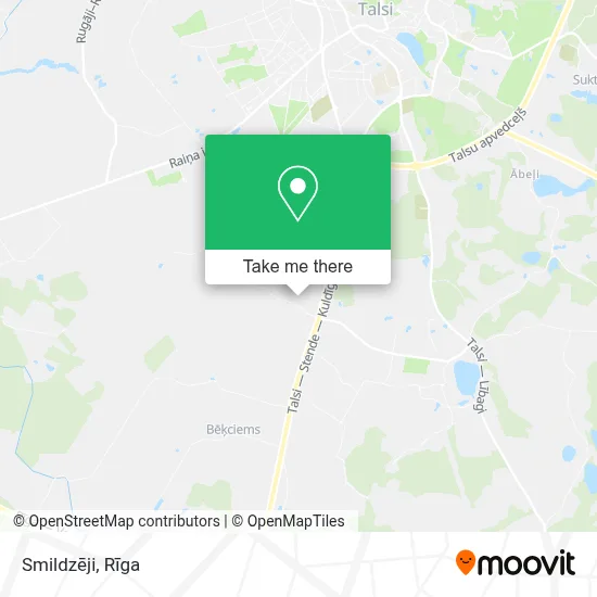 Smildzēji map