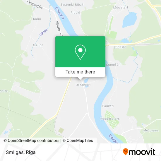 Smilgas map