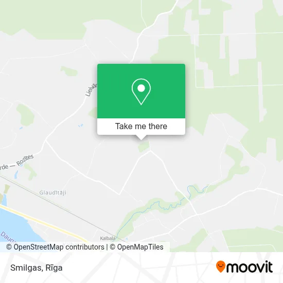 Smilgas map