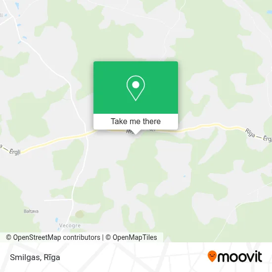 Smilgas map