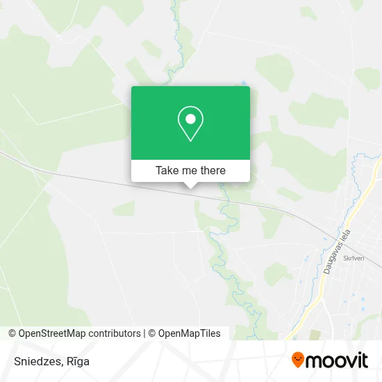 Sniedzes map