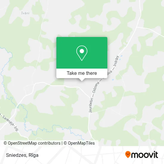 Sniedzes map