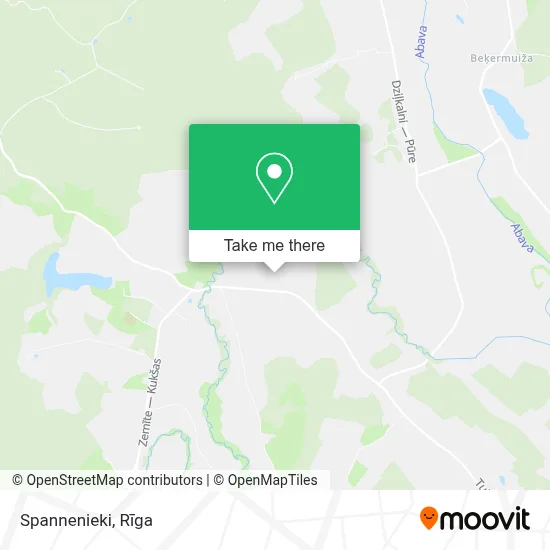 Spannenieki map