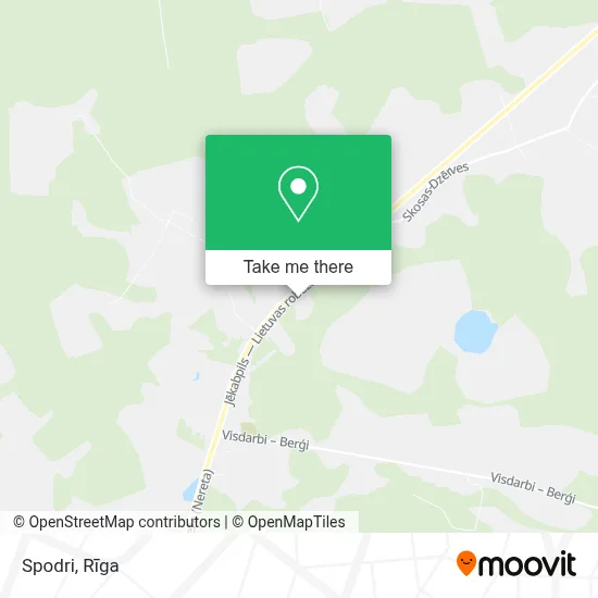 Spodri map