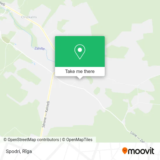 Spodri map