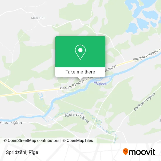 Spridzēni map