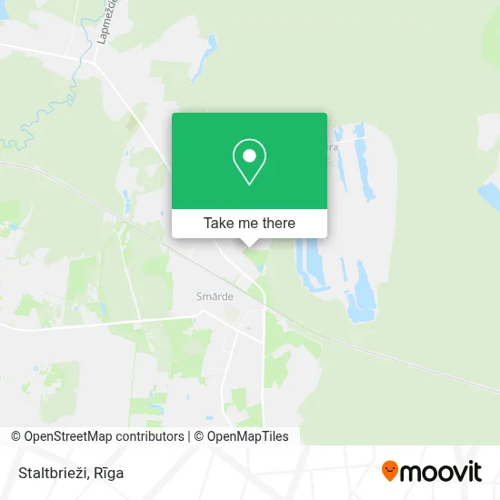 Staltbrieži map