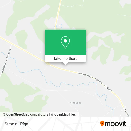 Stradiņi map