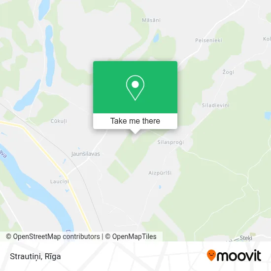 Strautiņi map