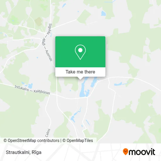 Strautkalni map
