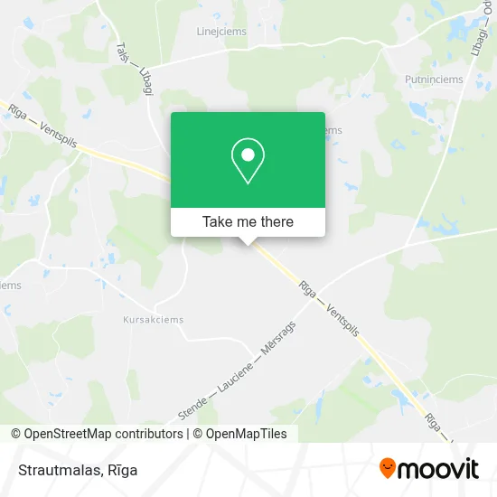 Strautmalas map
