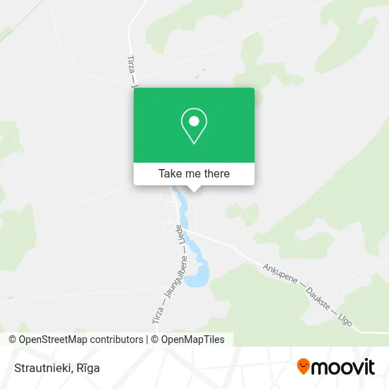 Strautnieki map
