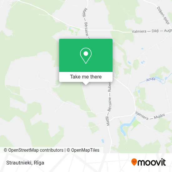 Strautnieki map