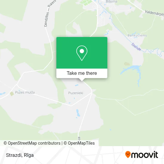 Strazdi map