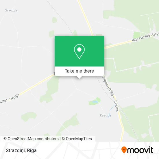 Strazdiņi map