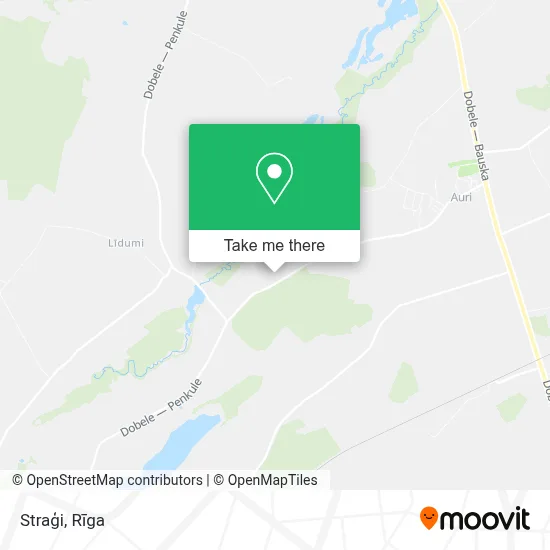Straģi map