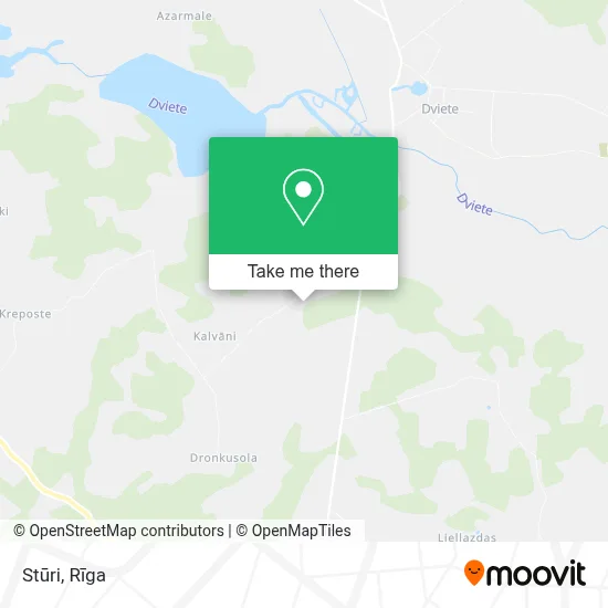Stūri map