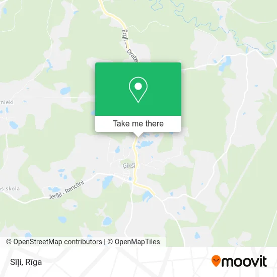Sīļi map