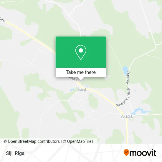 Sīļi map