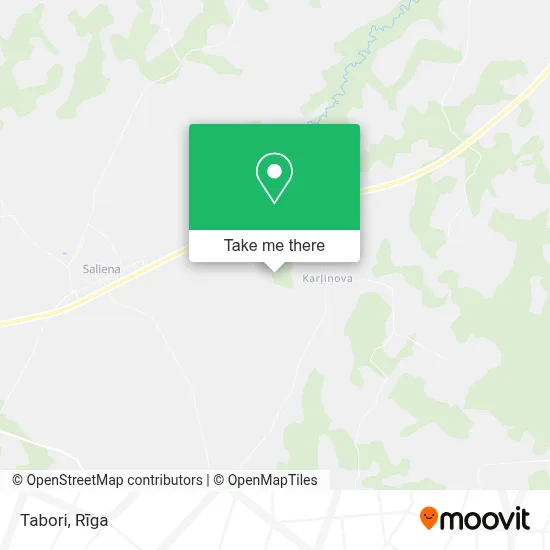Tabori map