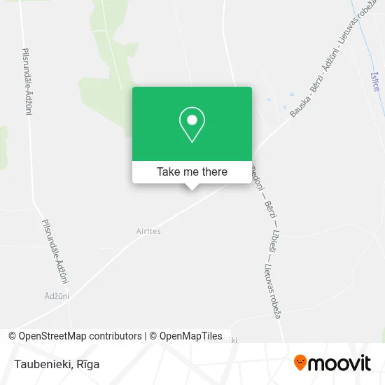 Taubenieki map