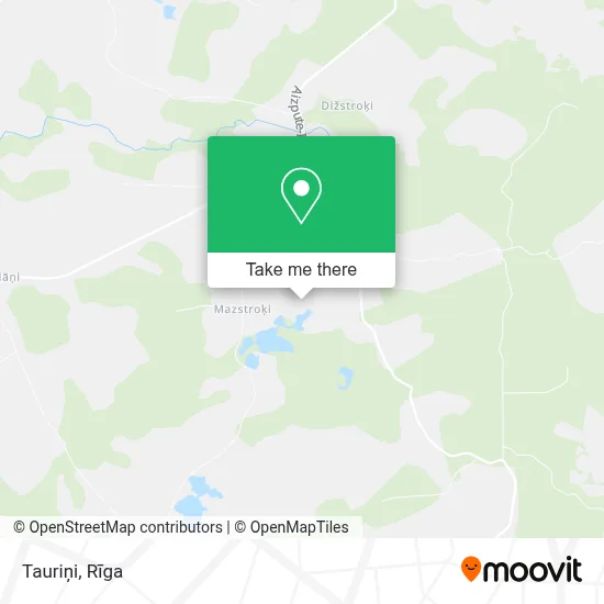 Tauriņi map