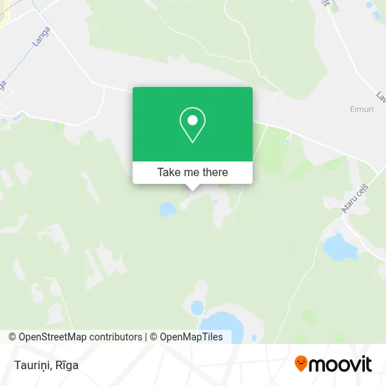 Tauriņi map