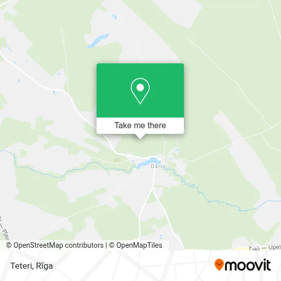 Teteri map