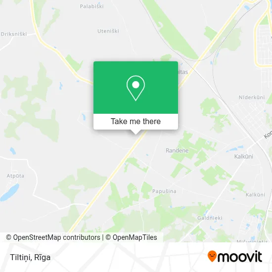 Tiltiņi map