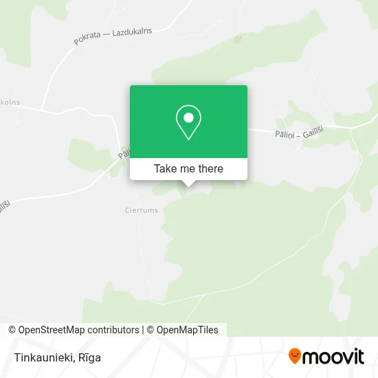 Tinkaunieki map