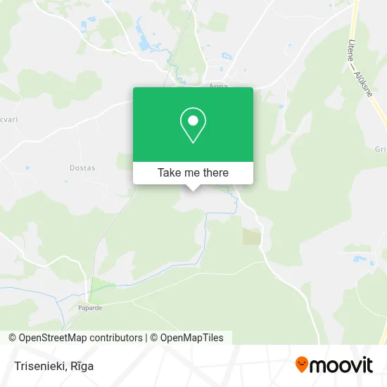 Trisenieki map