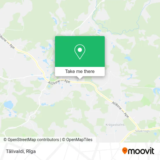 Tālivaldi map