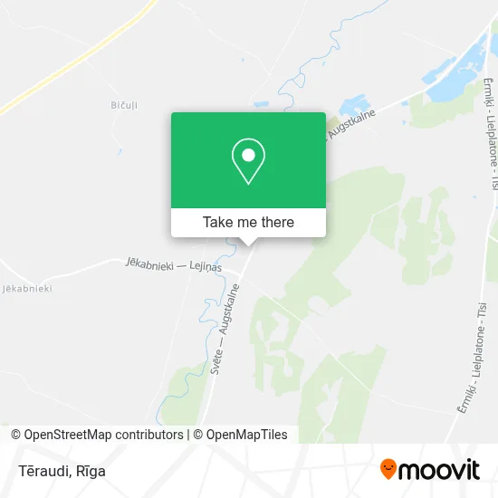 Tēraudi map