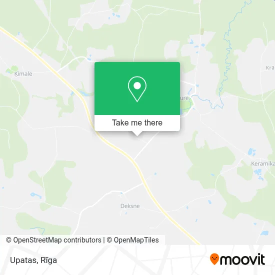 Upatas map
