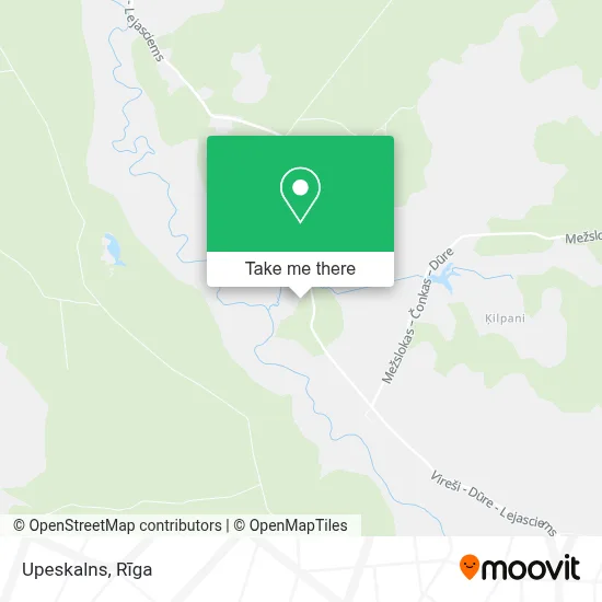 Upeskalns map