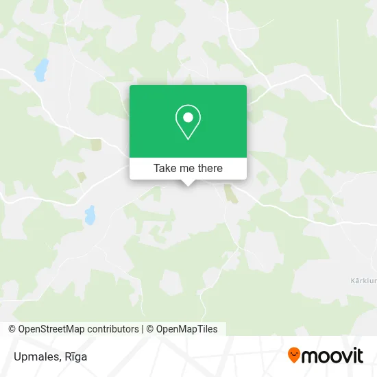 Upmales map