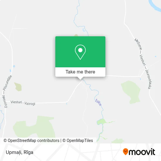 Upmaļi map