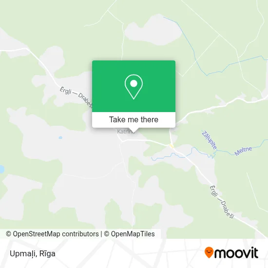 Upmaļi map