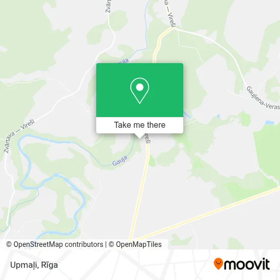Upmaļi map