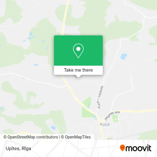 Upītes map