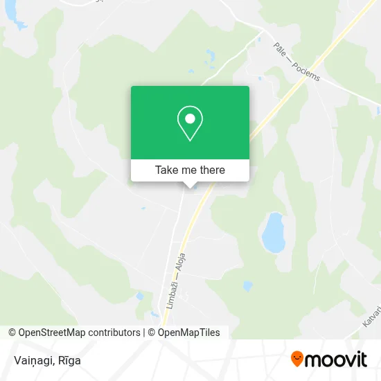 Vaiņagi map