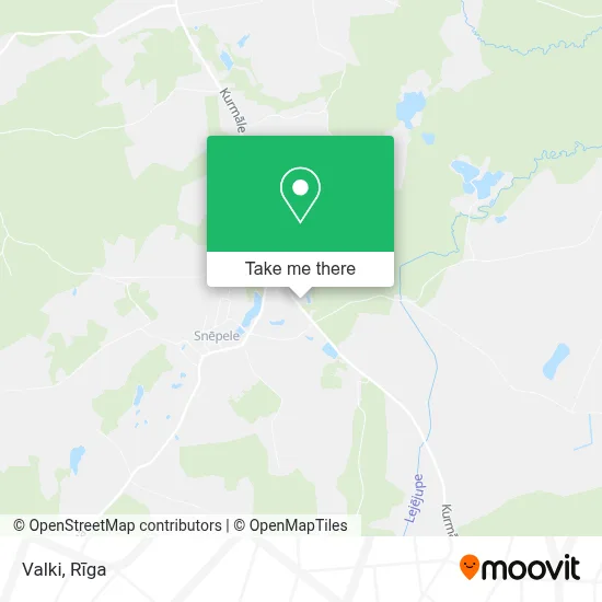 Valki map