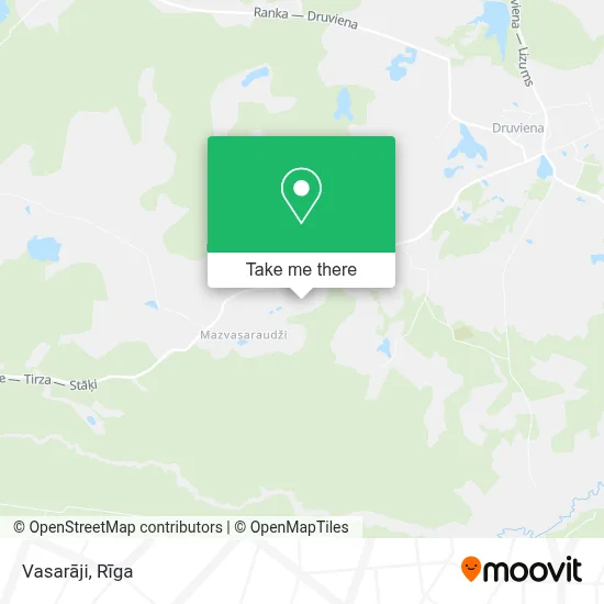 Vasarāji map