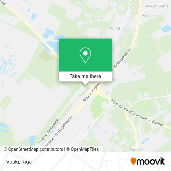 Vaski map