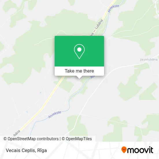Vecais Ceplis map