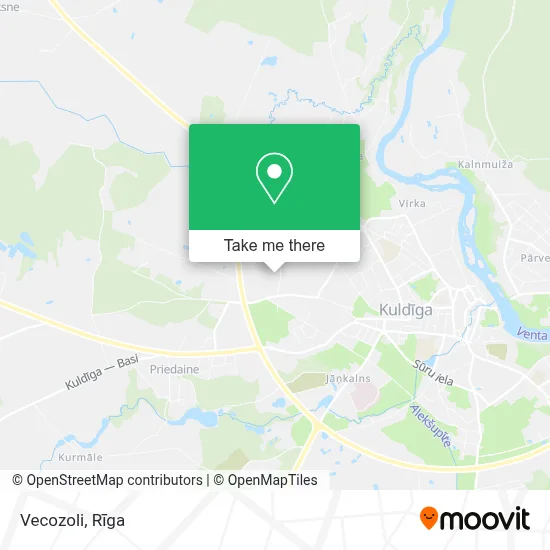 Vecozoli map