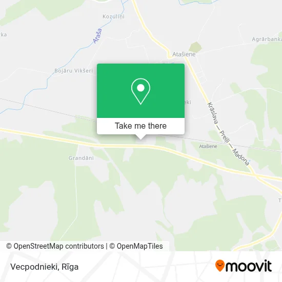 Vecpodnieki map