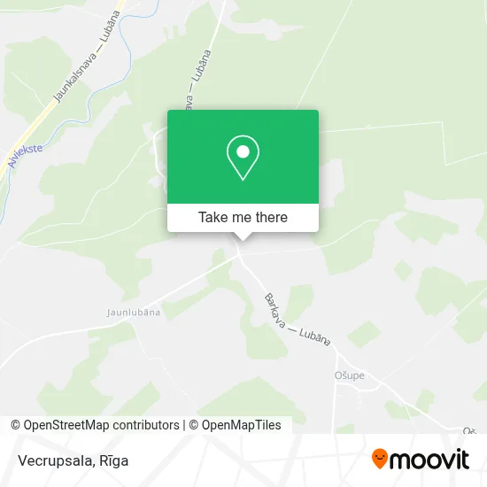Vecrupsala map