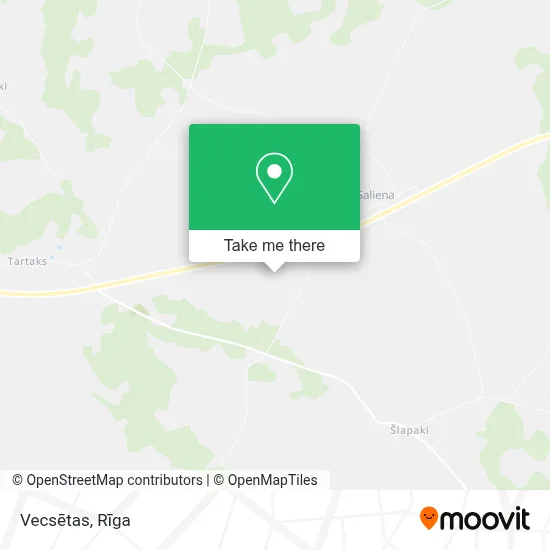 Vecsētas map