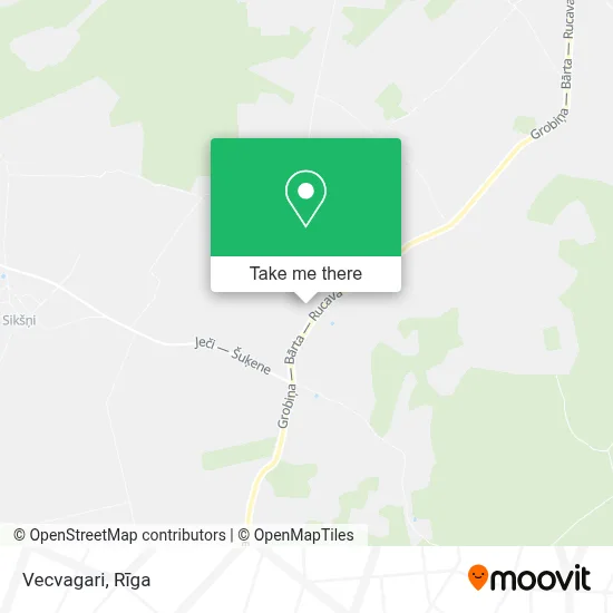 Vecvagari map
